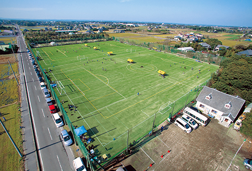 広大な人工芝グラウンドです！