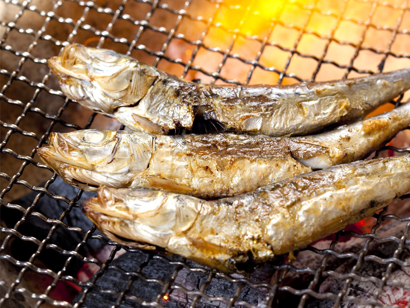 海の駅九十九里【いわし炭火焼き無料配布】！！