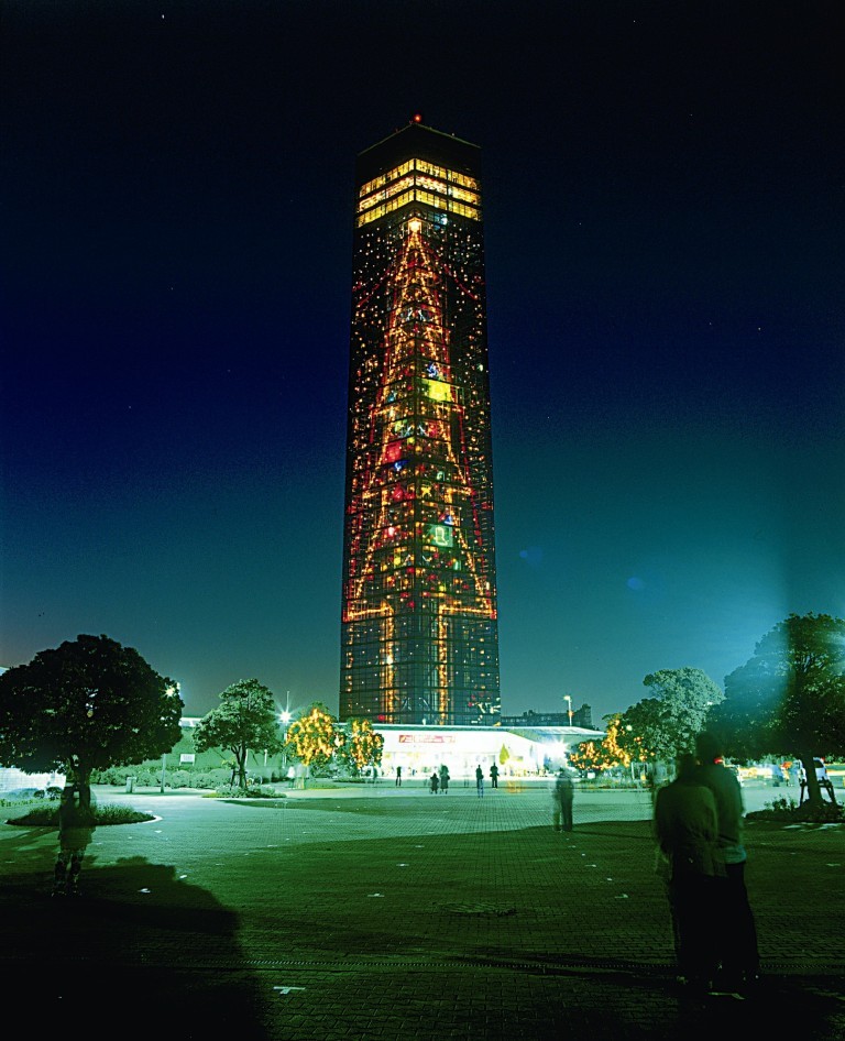 千葉ポートタワー　クリスマスイルミネーション