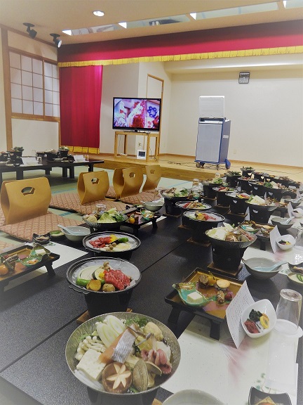 本日の忘年会…開始寸前！