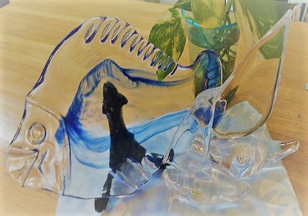 涼しげな置物～♪