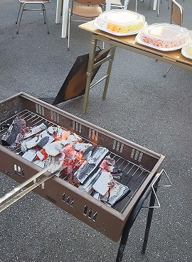 ＢＢＱが始まりましたッ