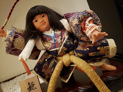 五月人形　飾りました♪