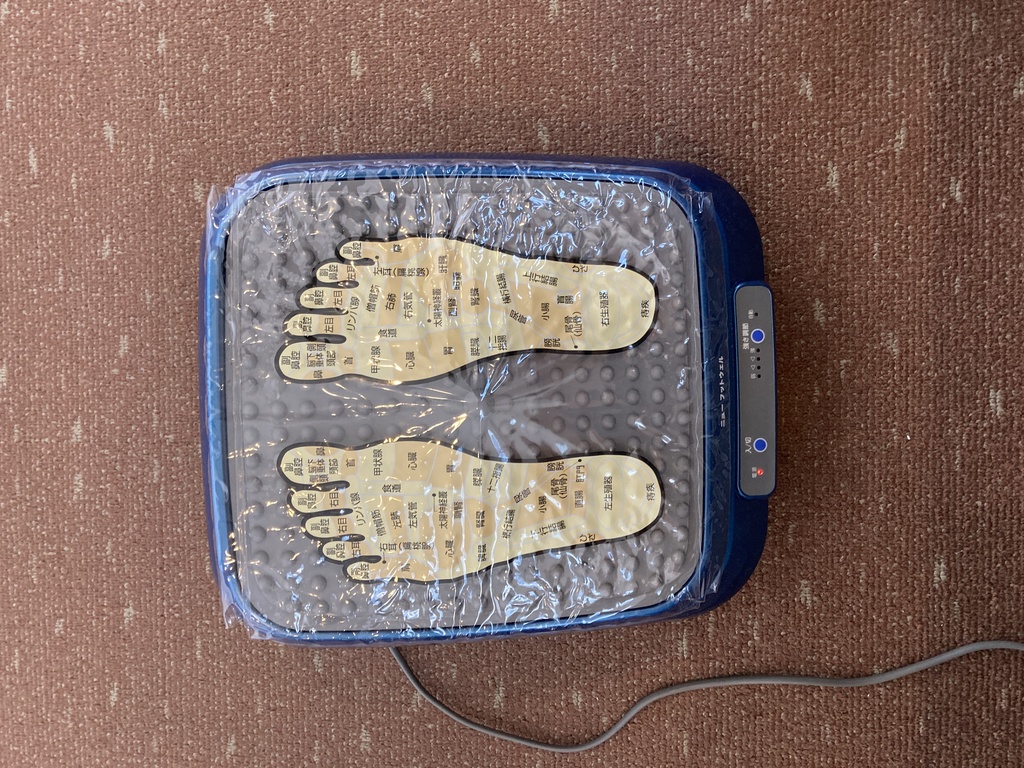 フットマッサージでリラックス！