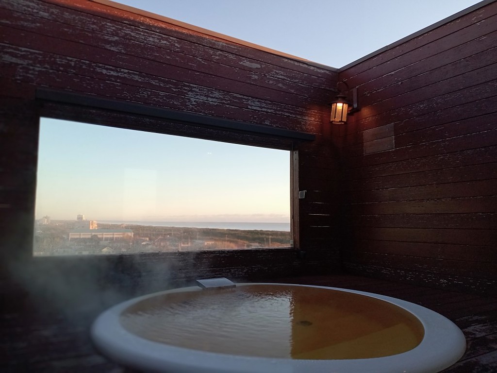 屋上貸切展望風呂のご利用につきまして